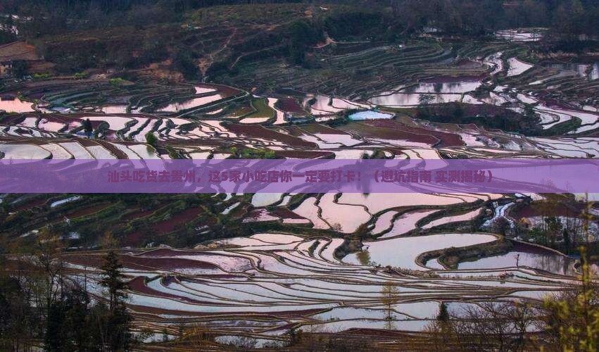 汕头到贵州旅游小吃