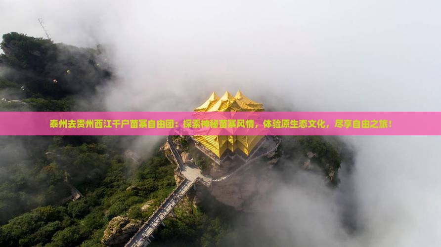 泰州去贵州西江千户苗寨自由团