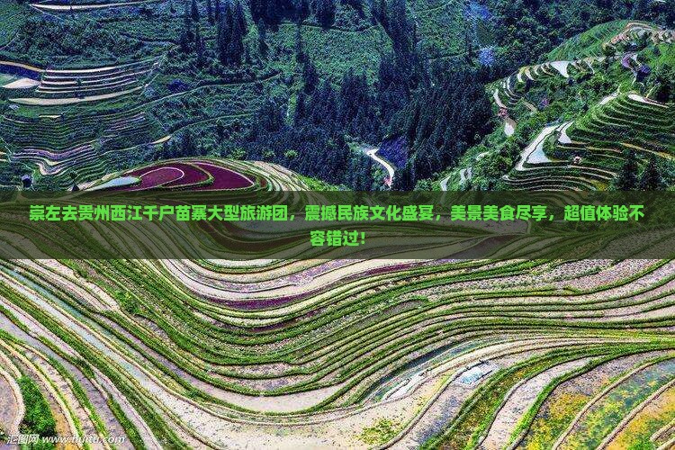崇左去贵州西江千户苗寨大型旅游团