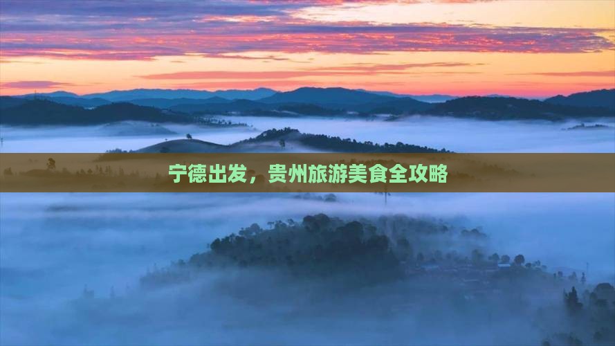宁德到贵州旅游小吃