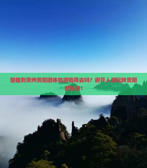 楚雄到贵州贵阳团体旅游