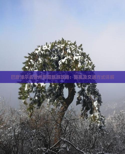 巴彦淖尔去贵州贵阳旅游攻略：距离及交通方式详解
