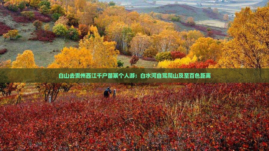 白山去贵州西江千户苗寨个人游：白水河自驾爬山及至百色距离