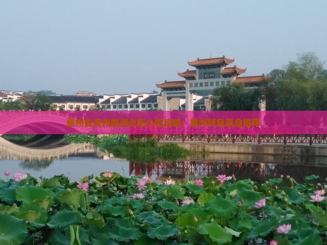 惠州去贵州旅游必吃小吃攻略：惠州特色美食推荐