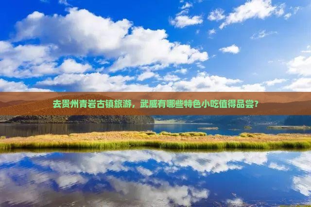 去贵州青岩古镇旅游，武威有哪些特色小吃值得品尝？