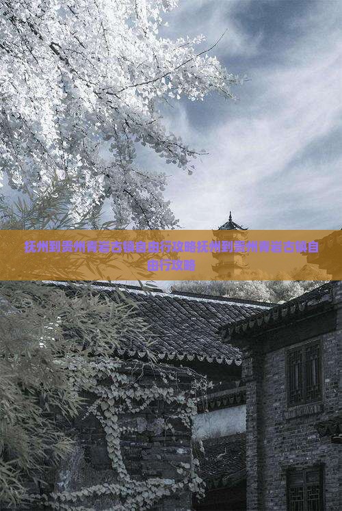 抚州到贵州青岩古镇自由行