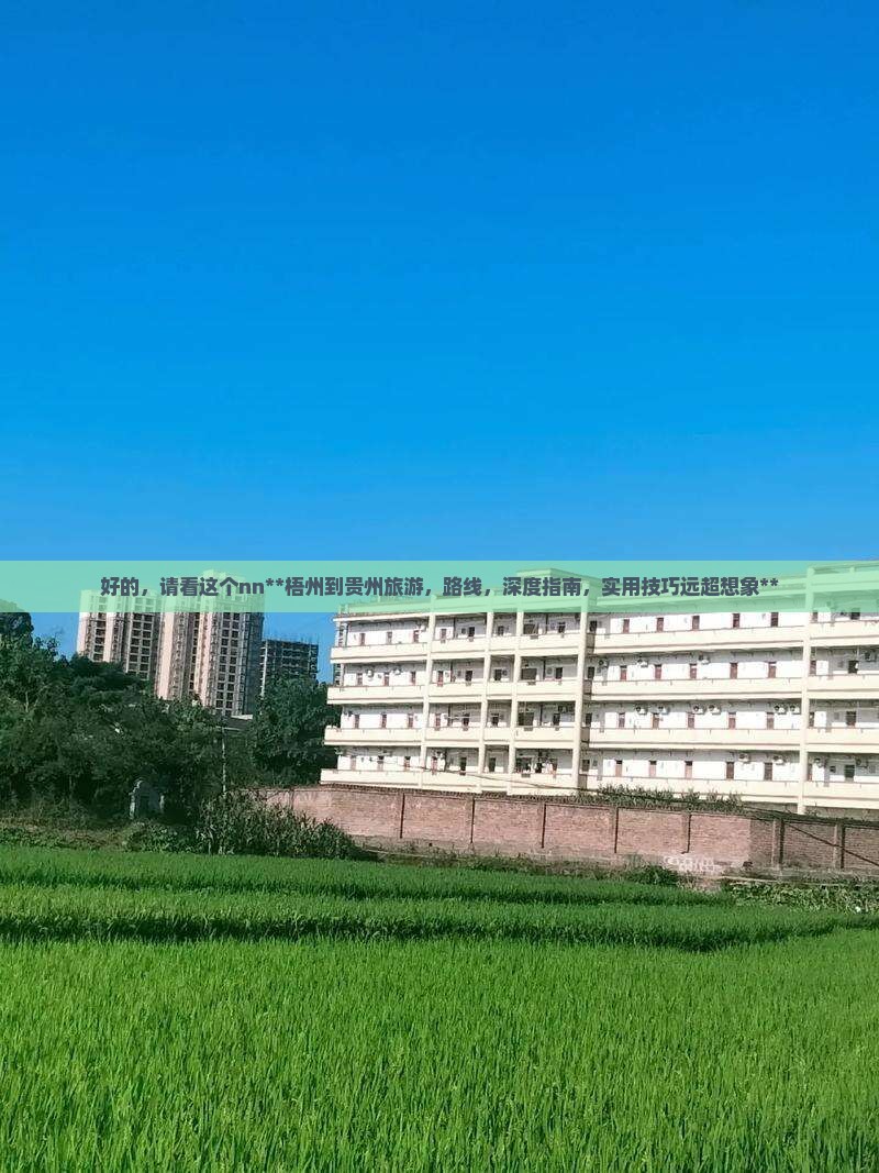 梧州到贵州旅游