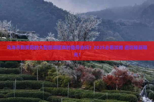 乌海市到贵州贵阳大型旅游团 乌海市到贵州贵阳大型旅游团