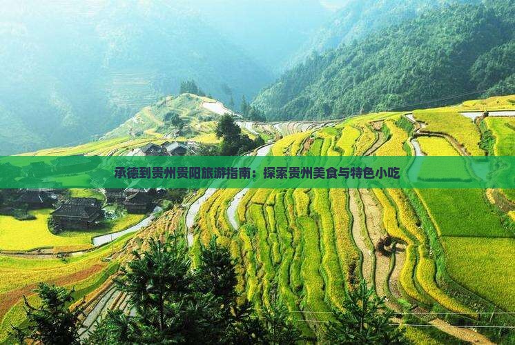 承德到贵州贵阳旅游指南：探索贵州美食与特色小吃