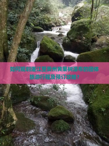 如何规划湛江至贵州黄果树瀑布的团体旅游行程及预订攻略？