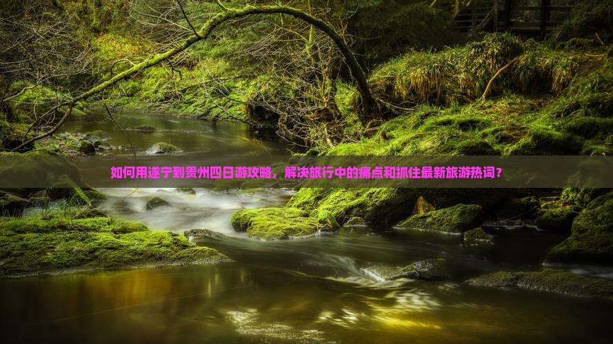 如何用遂宁到贵州四日游攻略，解决旅行中的痛点和抓住最新旅游热词？