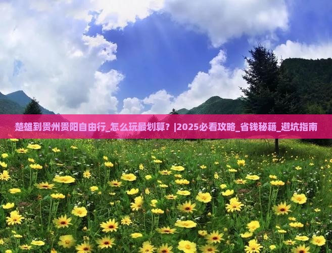 楚雄到贵州贵阳自由行
