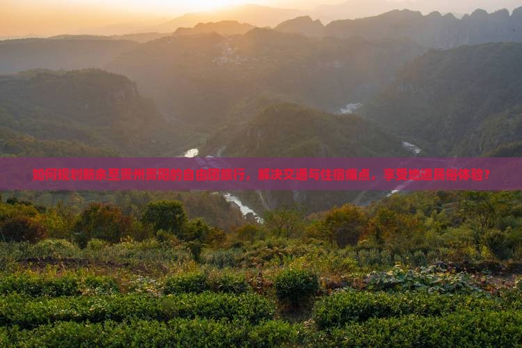 如何规划新余至贵州贵阳的自由团旅行，解决交通与住宿痛点，享受地道民俗体验？