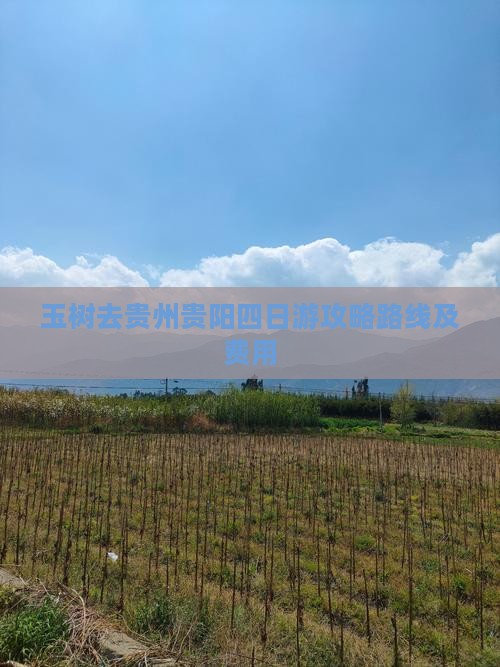 玉树去贵州贵阳四日游攻略路线及费用
