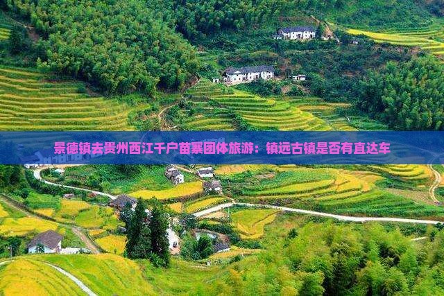 景德镇去贵州西江千户苗寨团体旅游：镇远古镇是否有直达车