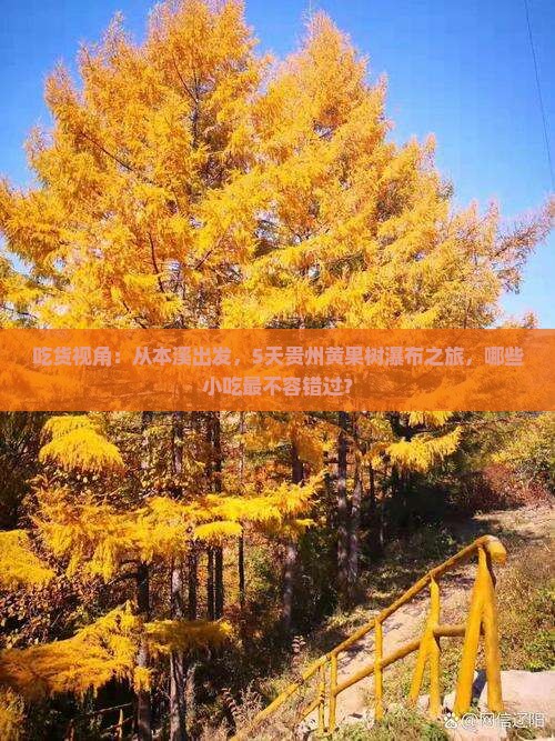 吃货视角：从本溪出发，5天贵州黄果树瀑布之旅，哪些小吃最不容错过？