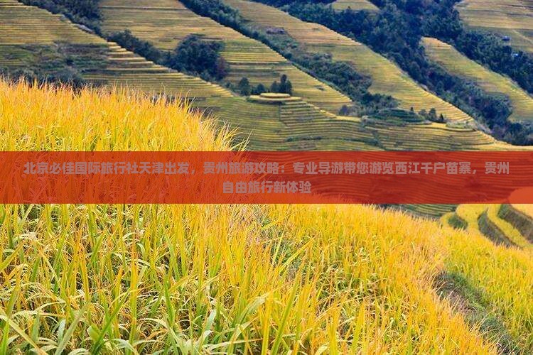 北京必佳国际旅行社天津出发，贵州旅游攻略：专业导游带您游览西江千户苗寨，贵州自由旅行新体验