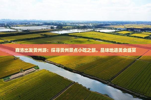 商洛出发贵州游：探寻贵州景点小吃之旅，品味地道美食盛宴