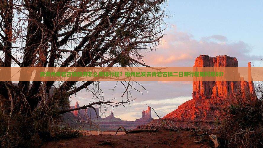 去贵州青岩古镇旅游怎么安排行程？梧州出发去青岩古镇二日游行程如何规划？