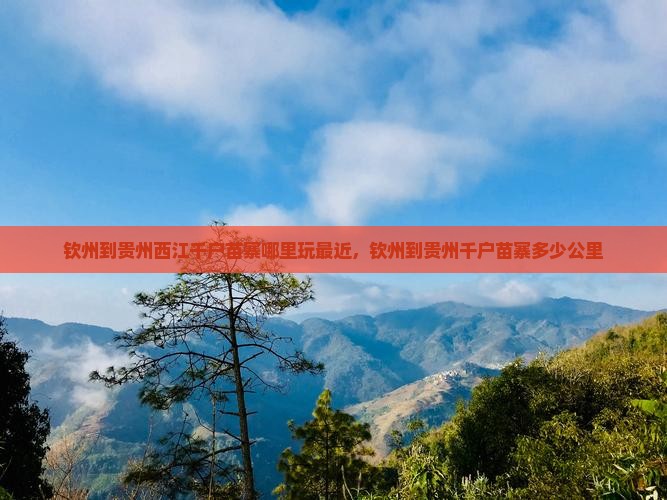 钦州到贵州西江千户苗寨哪里玩最近，钦州到贵州千户苗寨多少公里