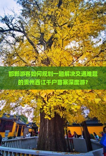 邯郸游客如何规划一趟解决交通难题的贵州西江千户苗寨深度游？