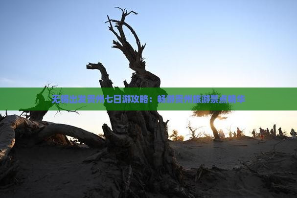 无锡出发贵州七日游攻略：畅游贵州旅游景点精华