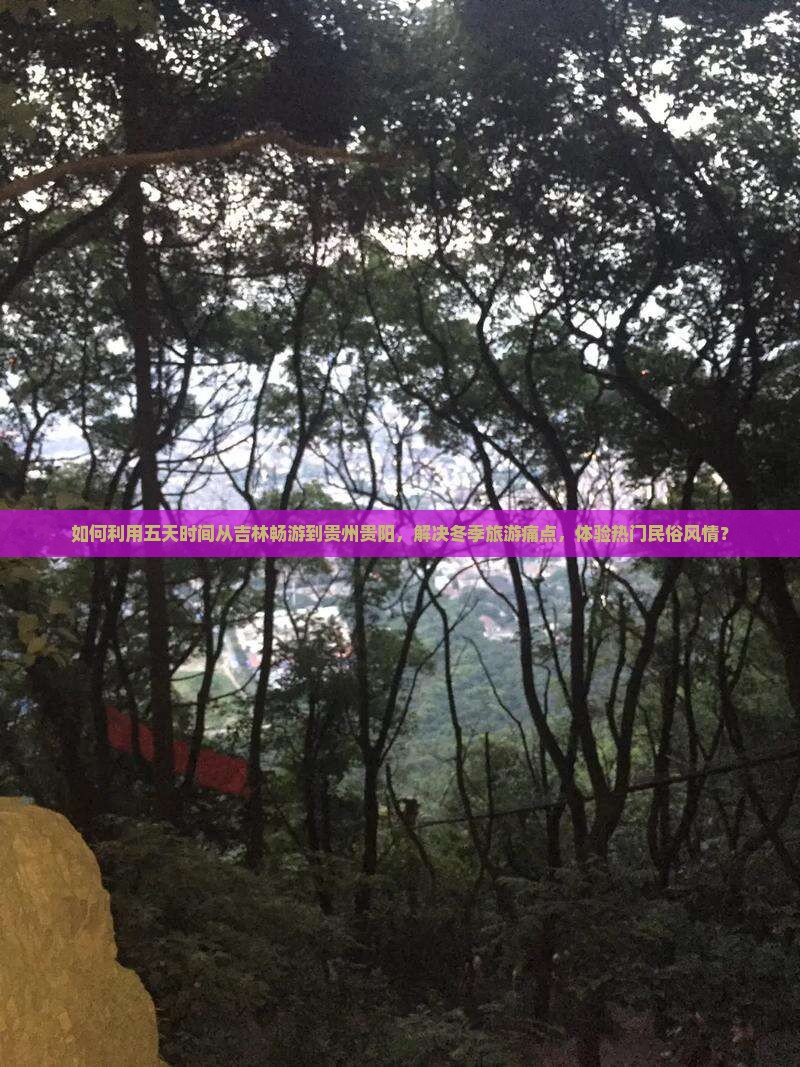 如何利用五天时间从吉林畅游到贵州贵阳，解决冬季旅游痛点，体验热门民俗风情？