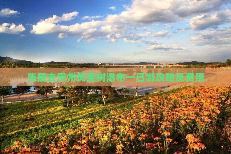 张掖去贵州黄果树瀑布一日游攻略及费用