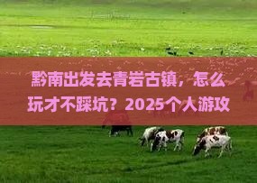 黔南到贵州青岩古镇个人游