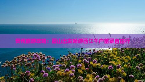贵州旅游攻略：眉山出发畅游西江千户苗寨自由行