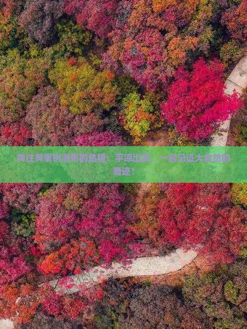 向往黄果树瀑布的旅程：平凉出发，一起见证大自然的奇迹！