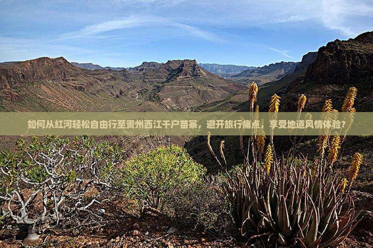 如何从红河轻松自由行至贵州西江千户苗寨，避开旅行痛点，享受地道风情体验？