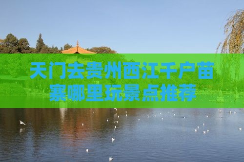 天门去贵州西江千户苗寨哪里玩景点推荐