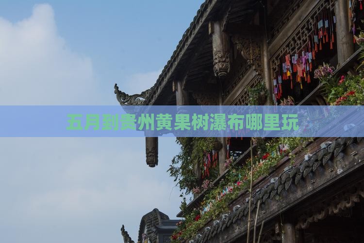 五月到贵州黄果树瀑布哪里玩