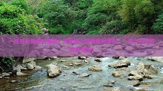 一场说走就走的冒险：从武夷山到黄果树瀑布，一日之内见证自然奇迹！