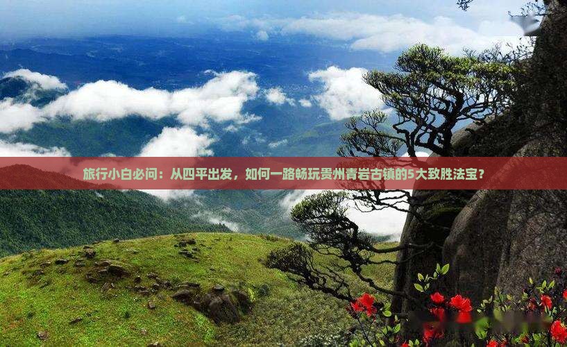 旅行小白必问：从四平出发，如何一路畅玩贵州青岩古镇的5大致胜法宝？