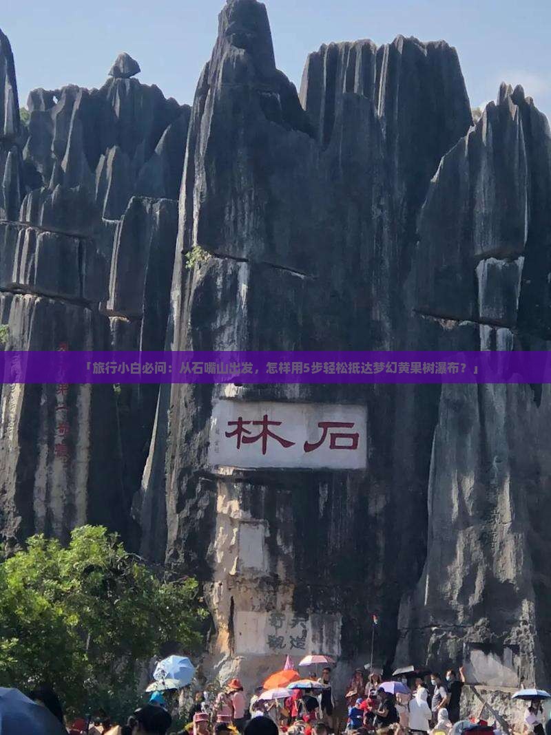 「旅行小白必问：从石嘴山出发，怎样用5步轻松抵达梦幻黄果树瀑布？」