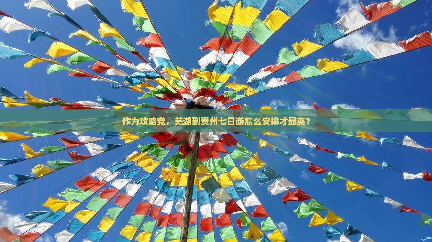 作为攻略党，芜湖到贵州七日游怎么安排才最爽？