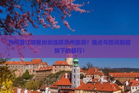 为何潜江游客纷纷选择贵州旅游？痛点与热词新趋势下的旅行！