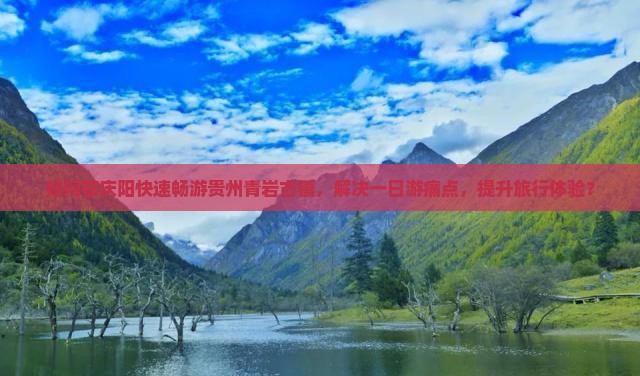 如何在庆阳快速畅游贵州青岩古镇，解决一日游痛点，提升旅行体验？