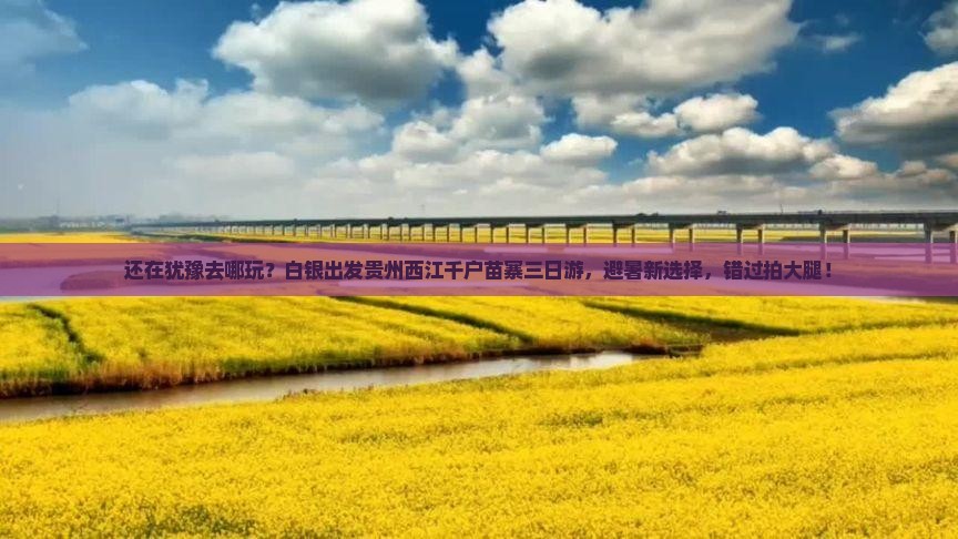 白银到贵州西江千户苗寨三日游