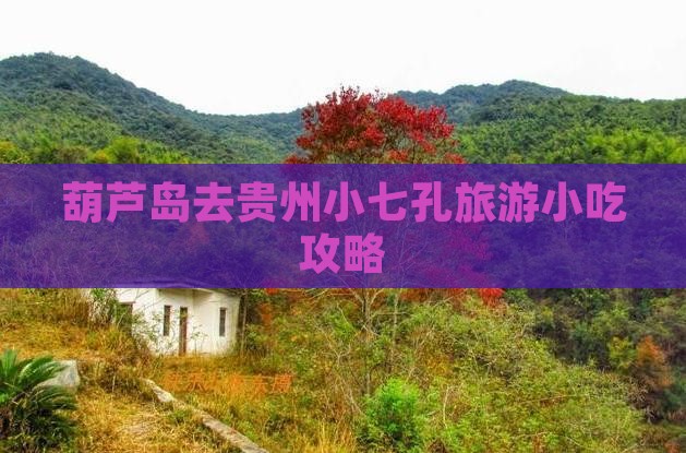 葫芦岛去贵州小七孔旅游小吃攻略