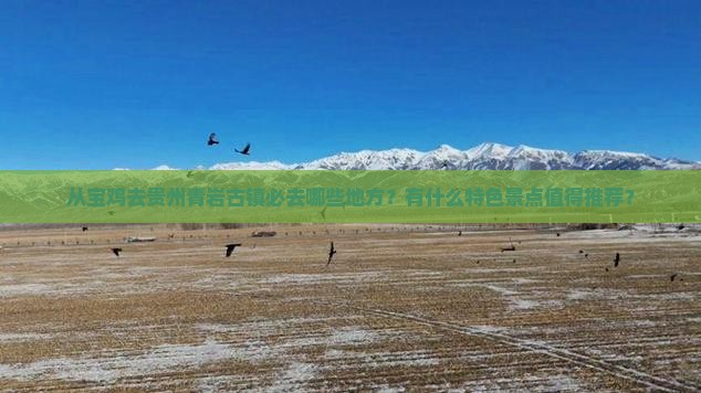从宝鸡去贵州青岩古镇必去哪些地方？有什么特色景点值得推荐？