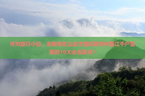 作为旅行小白，去新余怎么走才能玩转贵州西江千户苗寨的10大必去景点？