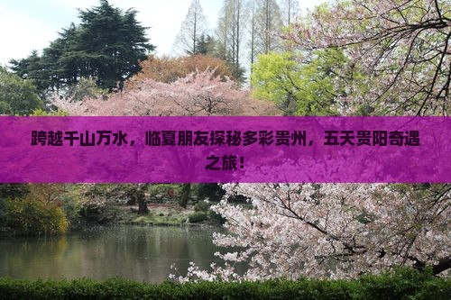 跨越千山万水，临夏朋友探秘多彩贵州，五天贵阳奇遇之旅！