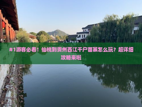 #1游客必看！仙桃到贵州西江千户苗寨怎么玩？超详细攻略来啦