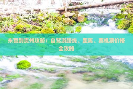 东营到贵州攻略：自驾游路线、距离、票机票价格全攻略