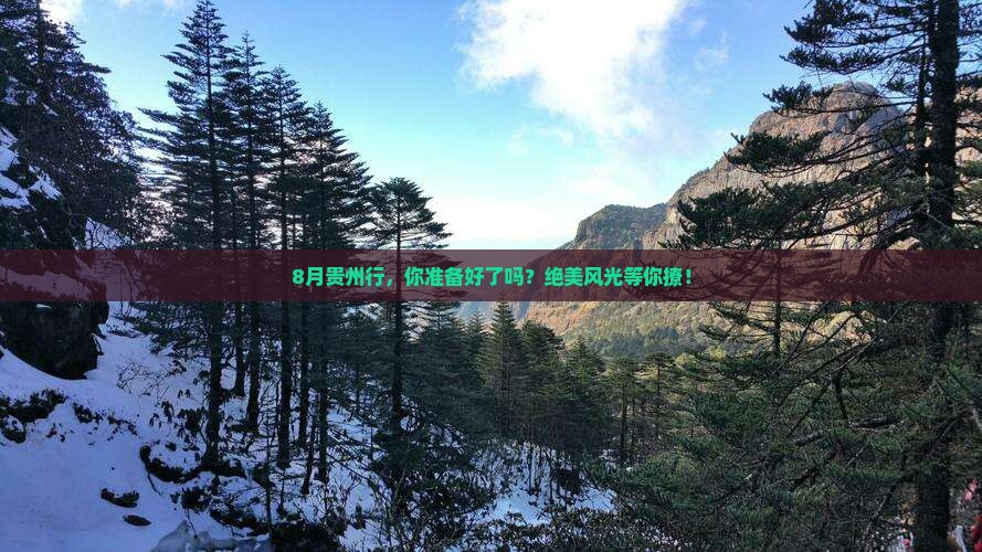 八月到贵州攻略