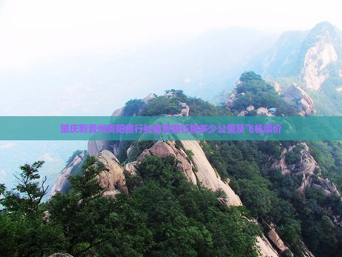 肇庆到贵州贵阳旅行社
