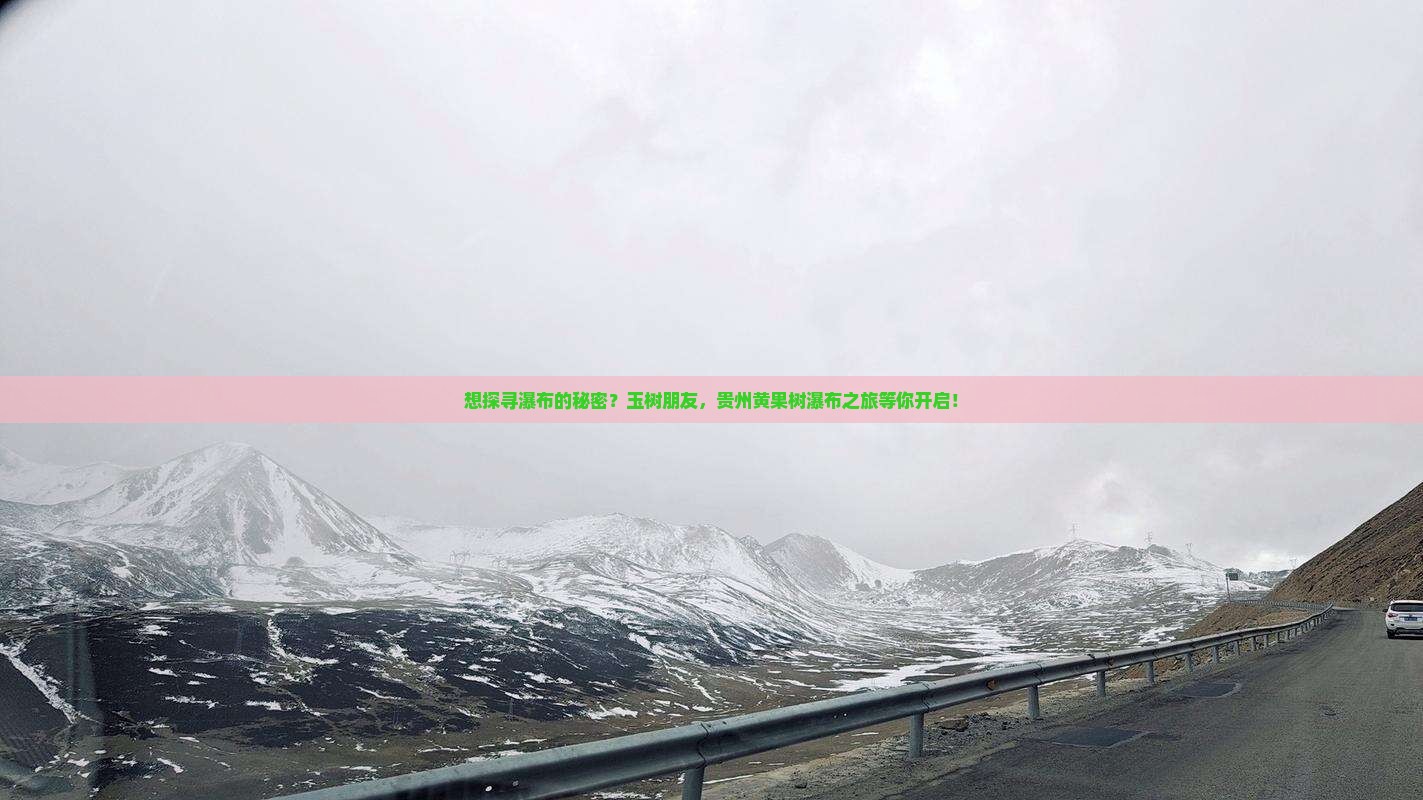 想探寻瀑布的秘密?玉树朋友,贵州黄果树瀑布之旅等你开启! 想探寻瀑布的秘密?玉树朋友,贵州黄果树瀑布之旅等你开启!